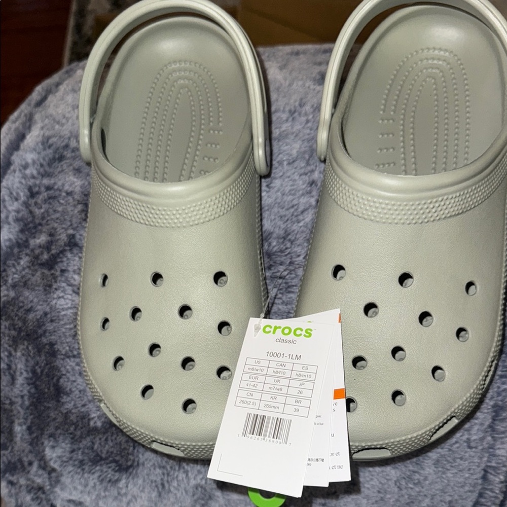 Crocs unisex Classic Clog - Gray